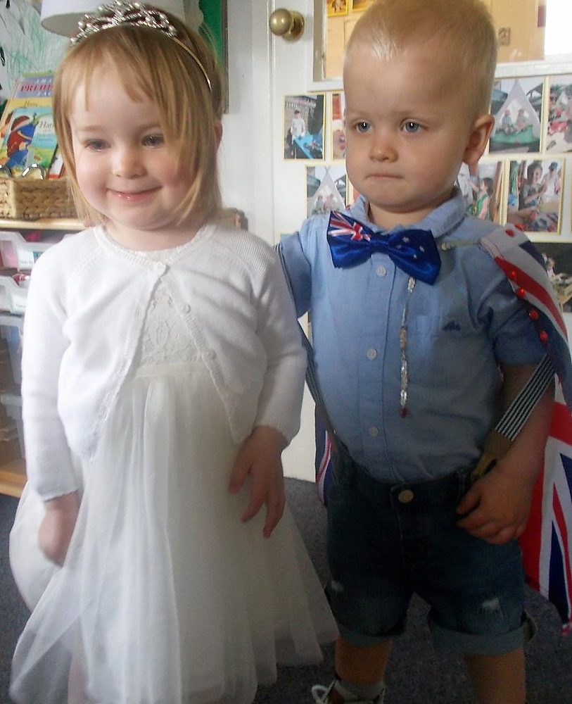 DRessing up as Royals