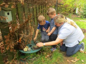 Forest school leader