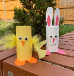 Easter toilet roll crafts