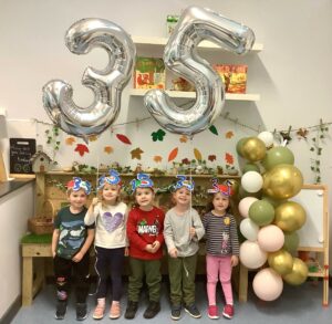 35th Birthday celebrations in our nurseries